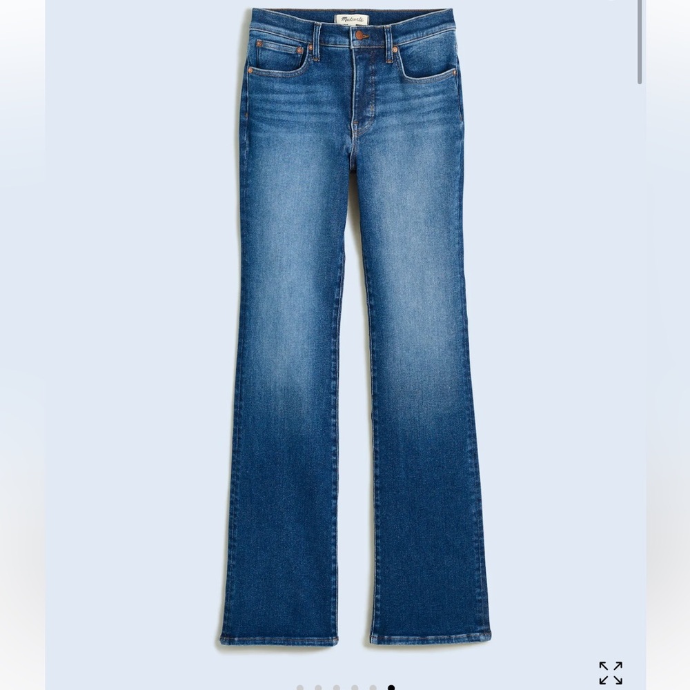 Madewell kick out full length jeans. New with tags.